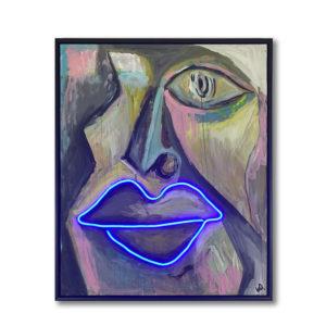 Blue Lips – SOLD