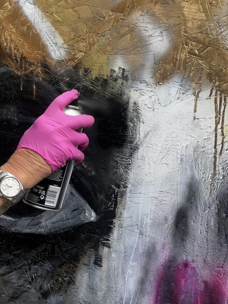 spray painting